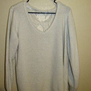 White Oversized Sweater